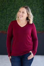 Load image into Gallery viewer, Larissa Long Sleeve - Burgundy
