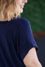 Load image into Gallery viewer, Sierra Pocket Top - Navy
