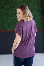 Load image into Gallery viewer, SALE! Sierra Pocket Top - Plum

