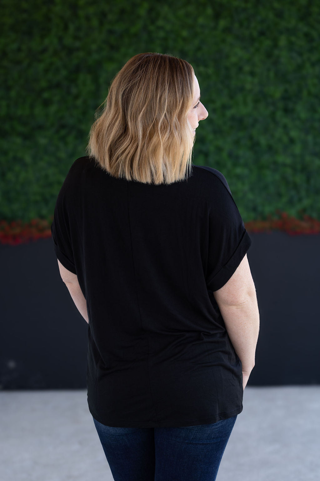 SALE! Sierra Pocket Top - Black