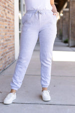 Load image into Gallery viewer, Cozy Joggers - Light Grey
