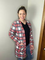 Load image into Gallery viewer, Lola Cardigan in Plaid
