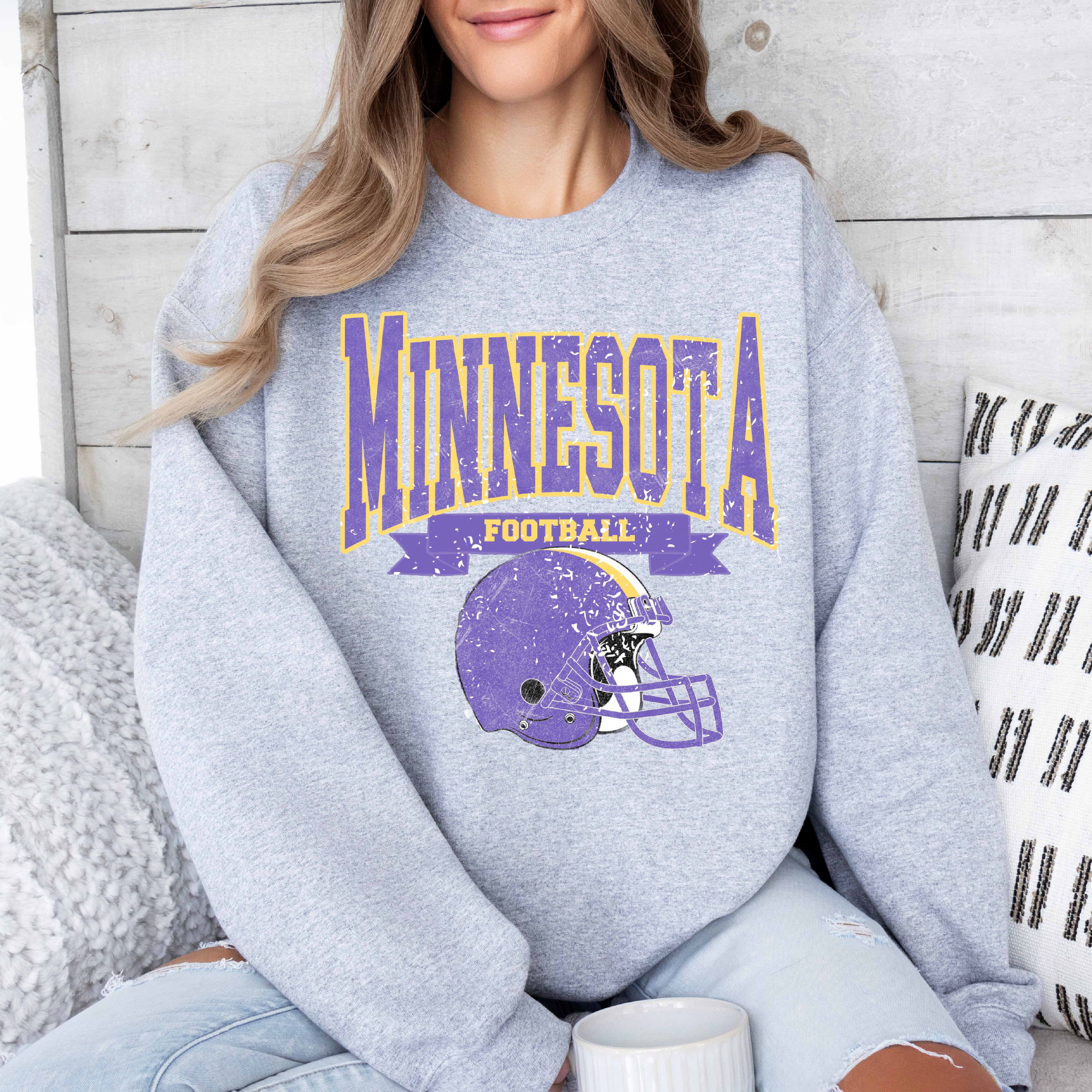 MN Football- Hoodie, Crew, or Tee