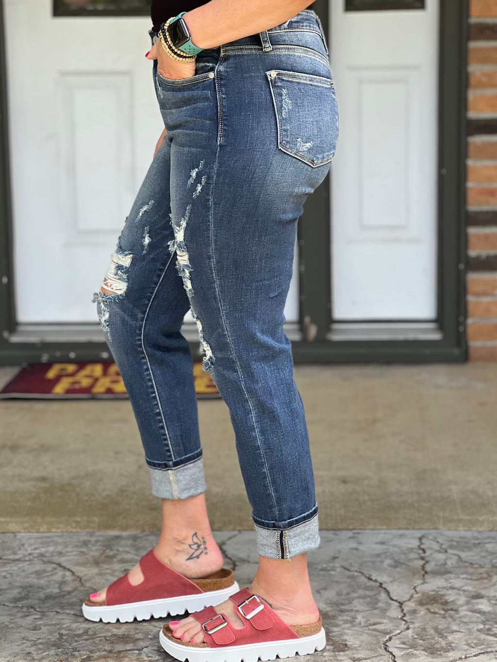 The Wren Boyfriend Jeans by Judy Blue