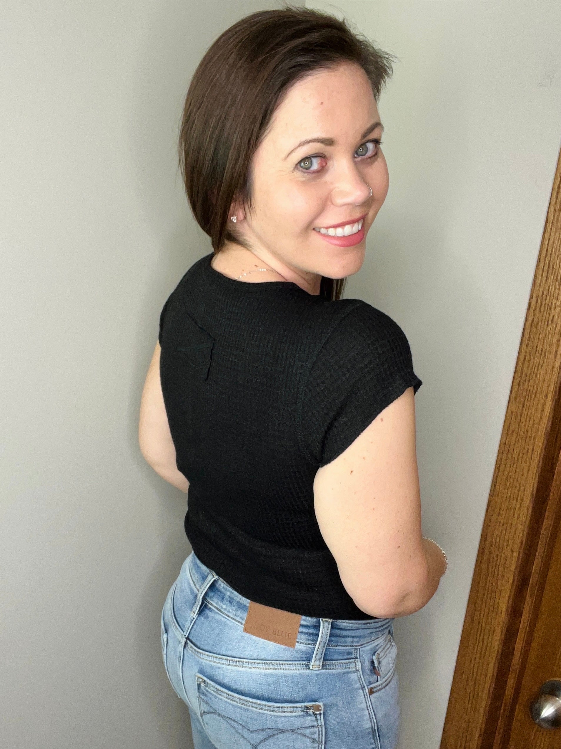 Bring It Back Top In Black FINAL SALE