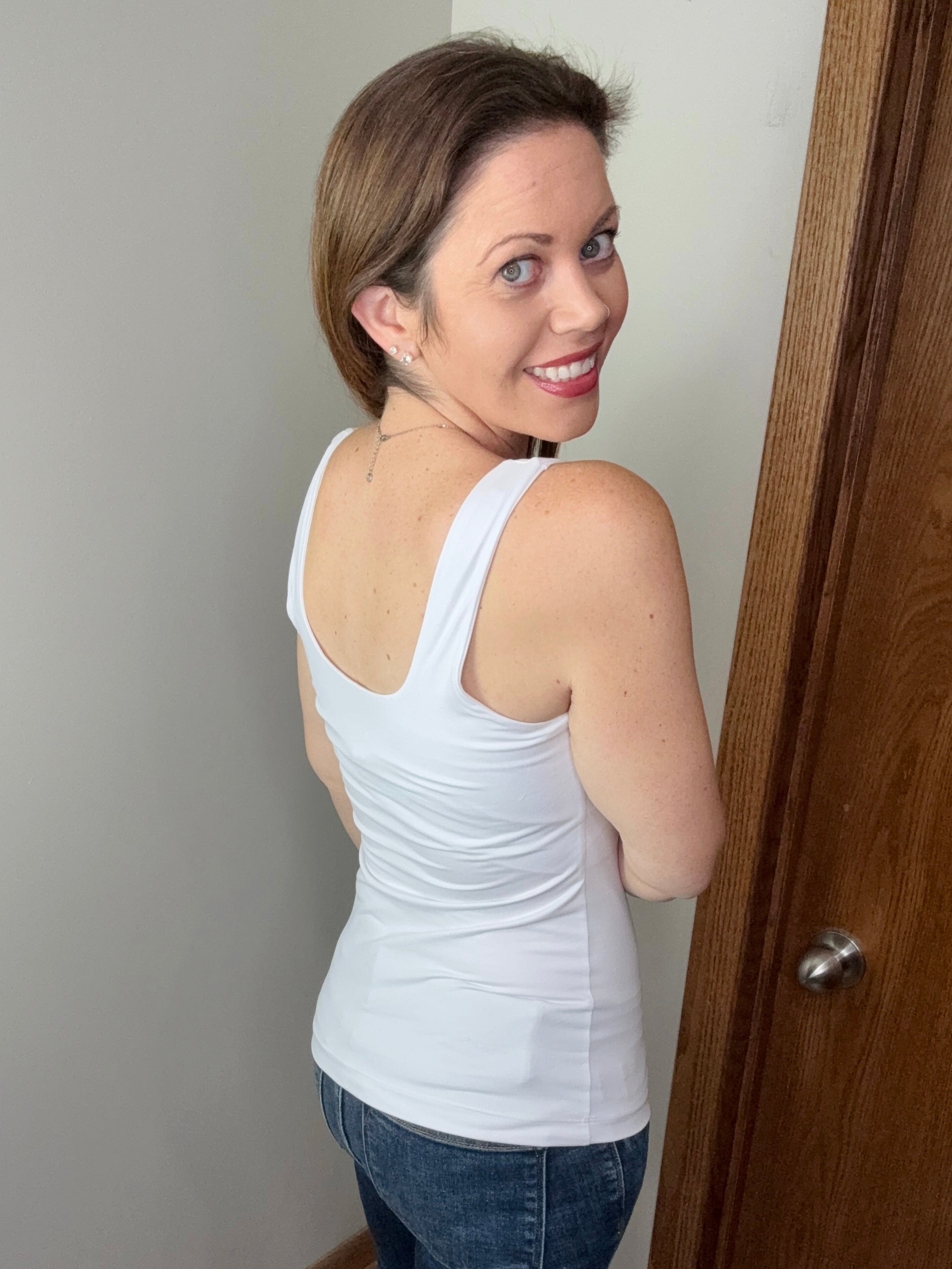 Back To Basics Tank In White