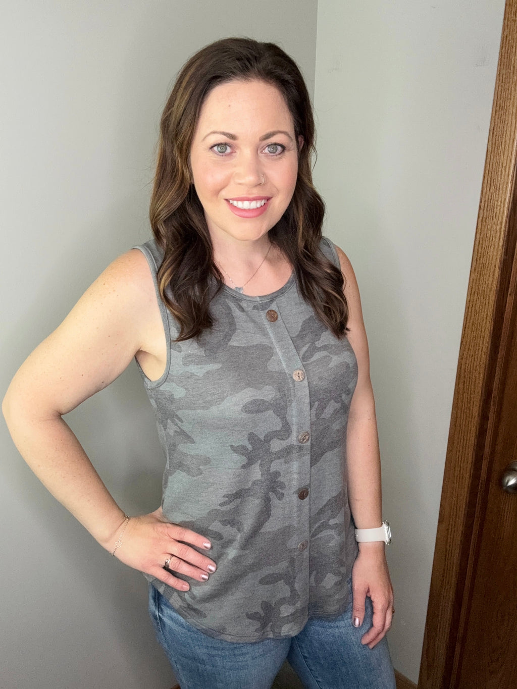 Sand Swept Camo Tank FINAL SALE