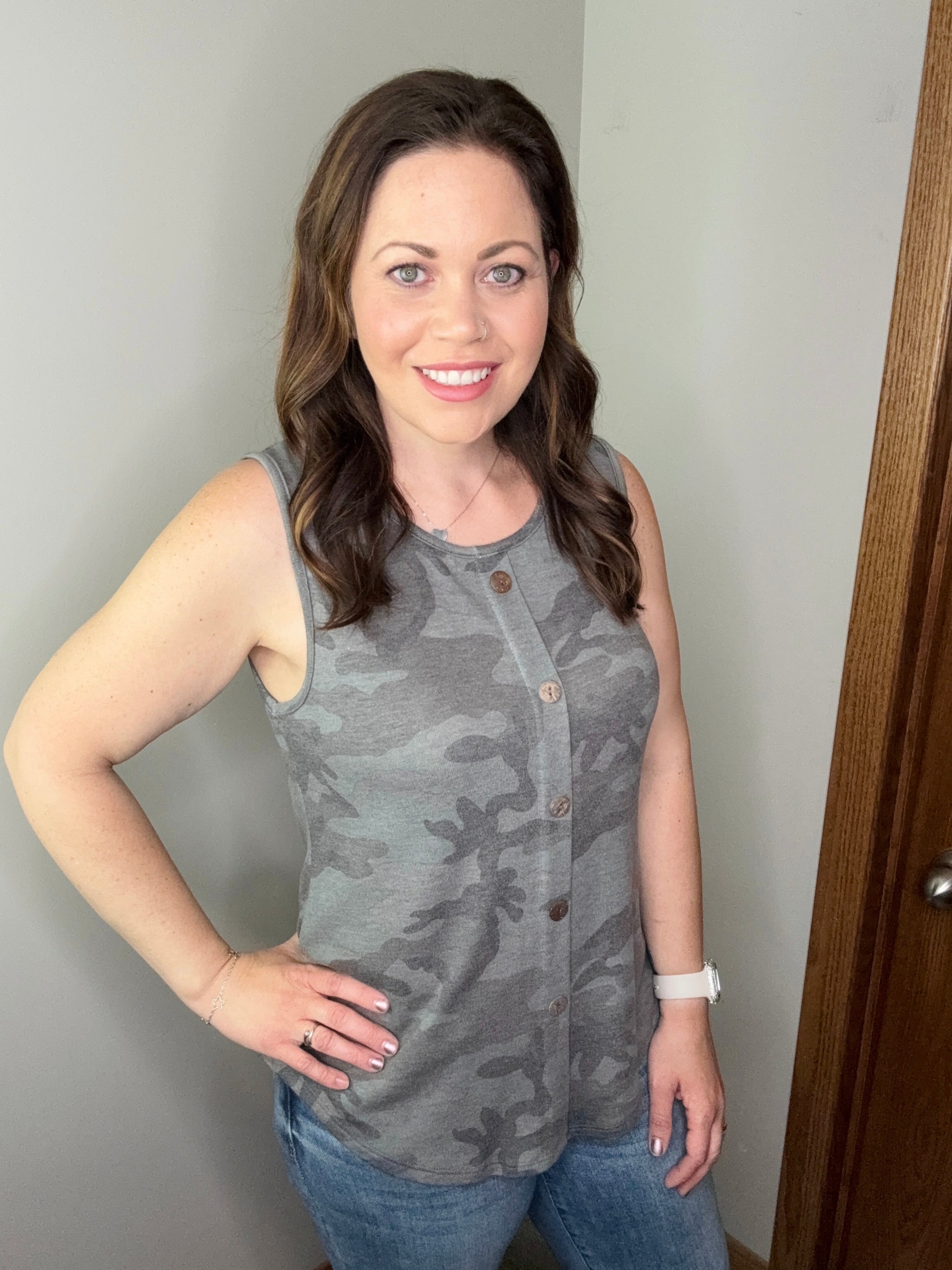 Sand Swept Camo Tank FINAL SALE