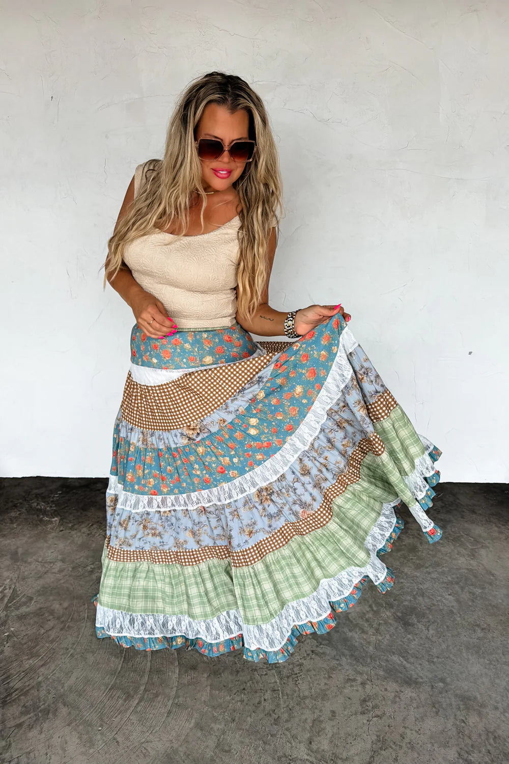 {Pre-Order} Country Summer Maxi Skirt