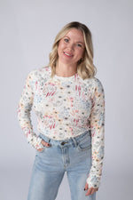 Load image into Gallery viewer, Blair Long Sleeve Top - Wildflower Gardens
