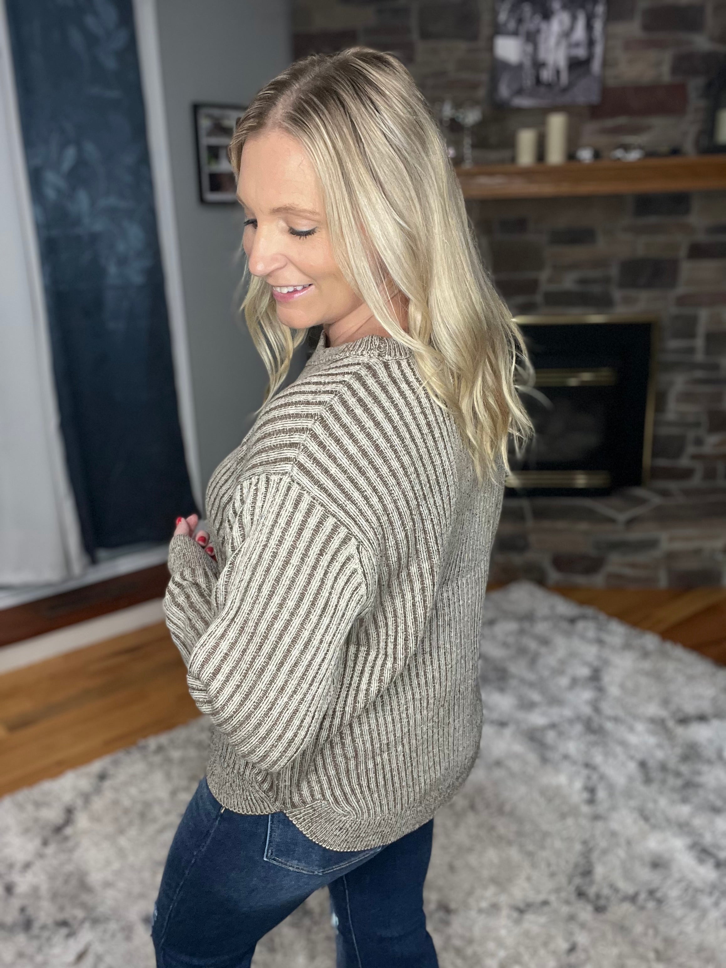 Existence Sweater in Brown