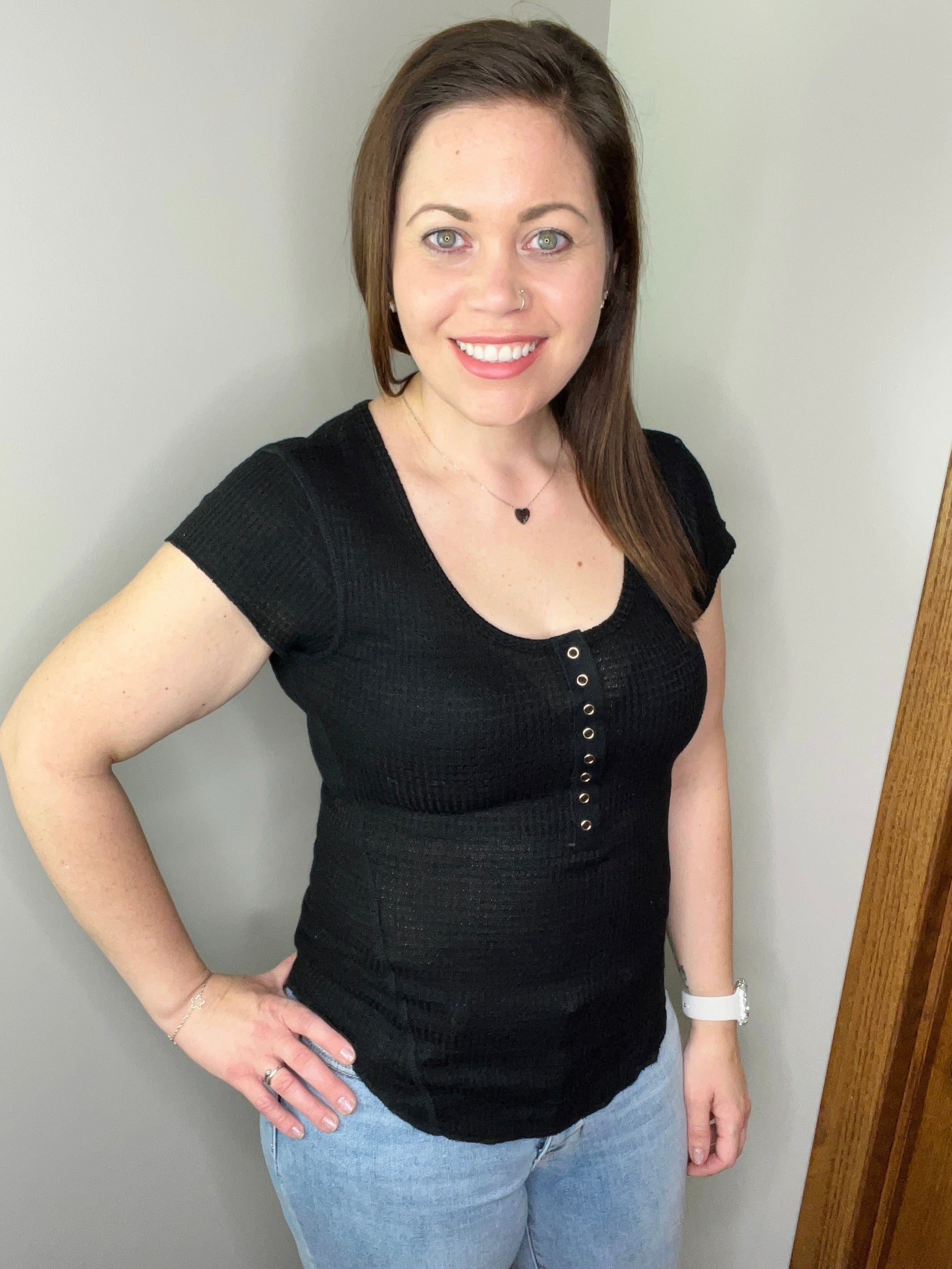 Bring It Back Top In Black FINAL SALE