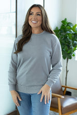 Load image into Gallery viewer, Vintage Wash Pullover - Light Grey
