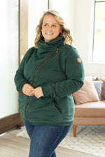 Load image into Gallery viewer, Quinn ZipUp Cowl - Evergreen
