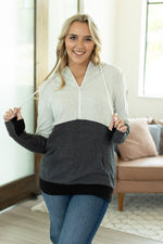 Load image into Gallery viewer, Classic Halfzip Hoodie - Monochrome
