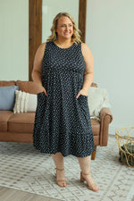 Load image into Gallery viewer, Bailey Dress - Black Floral
