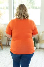 Load image into Gallery viewer, Sophie Pocket Tee - Pumpkin
