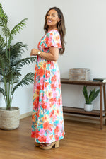 Load image into Gallery viewer, Millie Maxi Dress - Bright Floral Mix

