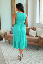 Load image into Gallery viewer, Bailey Dress - Turquoise Floral
