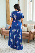 Load image into Gallery viewer, Harley High-Lo Dress - Blue Floral
