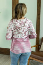 Load image into Gallery viewer, Hailey Pullover Hoodie - Berry Pattern Mix
