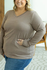 Load image into Gallery viewer, Leah Long Sleeve Top - Mocha
