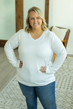 Load image into Gallery viewer, Leah Long Sleeve Top - White
