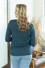 Load image into Gallery viewer, Leah Long Sleeve Top - Teal
