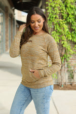 Load image into Gallery viewer, Hannah Pocket Pullover - Mustard
