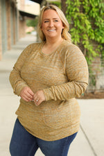 Load image into Gallery viewer, Hannah Pocket Pullover - Mustard
