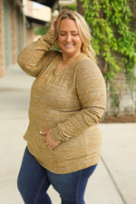 Load image into Gallery viewer, Hannah Pocket Pullover - Mustard
