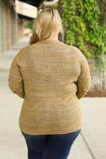 Load image into Gallery viewer, Hannah Pocket Pullover - Mustard
