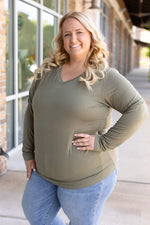 Load image into Gallery viewer, Larissa Long Sleeve - Olive
