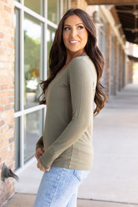 Larissa Long Sleeve - Olive