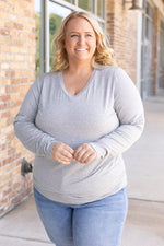 Load image into Gallery viewer, Larissa Long Sleeve - Light Grey
