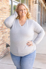 Load image into Gallery viewer, Larissa Long Sleeve - Light Grey
