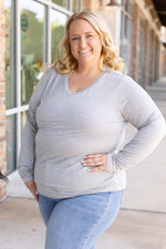 Load image into Gallery viewer, Larissa Long Sleeve - Light Grey
