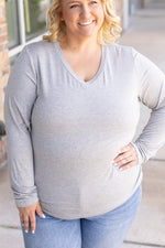 Load image into Gallery viewer, Larissa Long Sleeve - Light Grey
