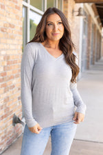 Load image into Gallery viewer, Larissa Long Sleeve - Light Grey
