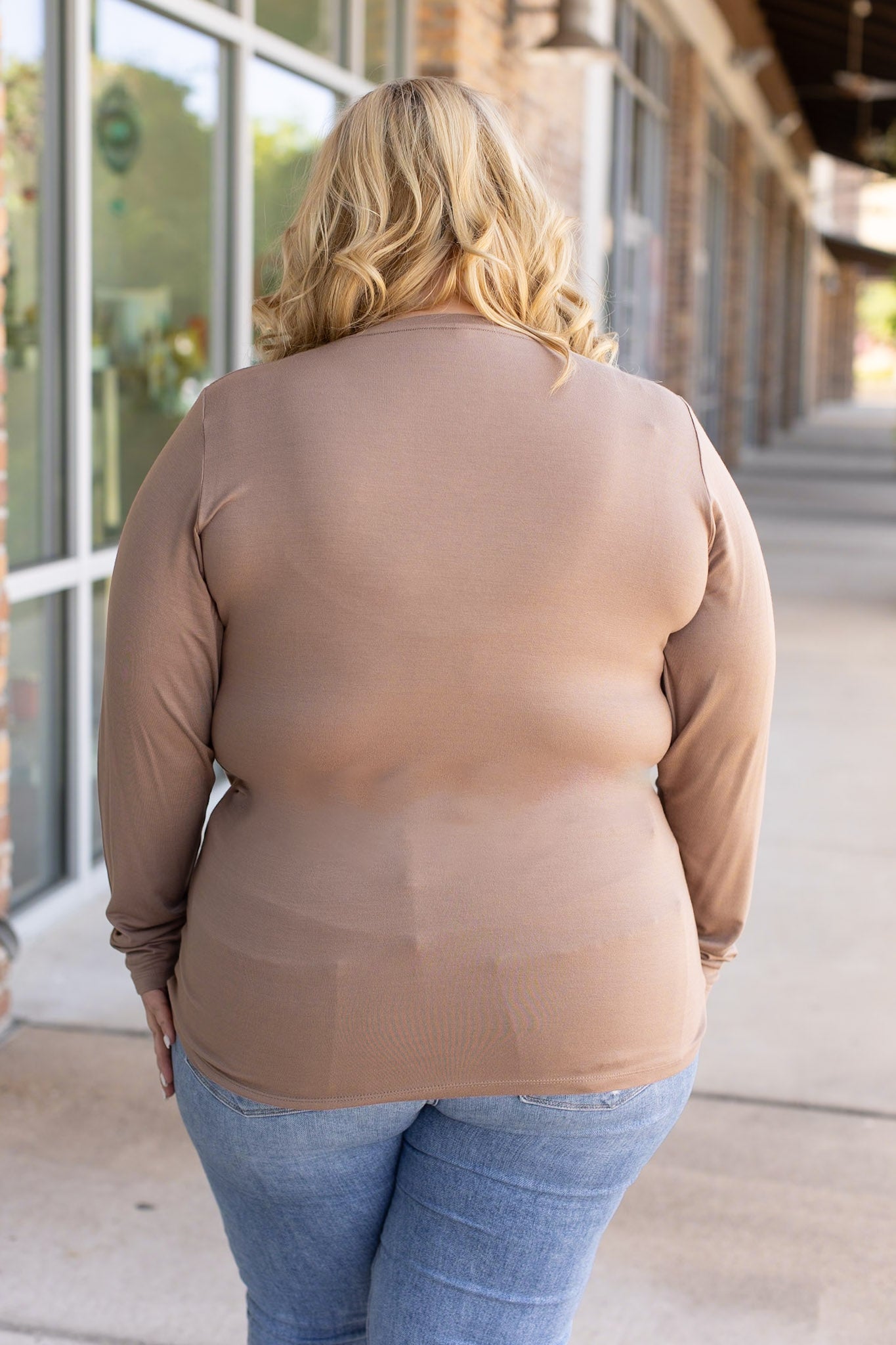 Larissa Long Sleeve - Mocha