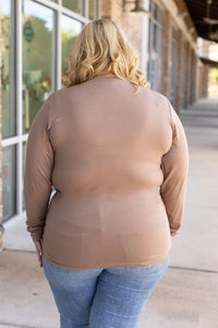 **Larissa Long Sleeve - Mocha