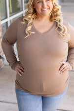 Load image into Gallery viewer, **Larissa Long Sleeve - Mocha
