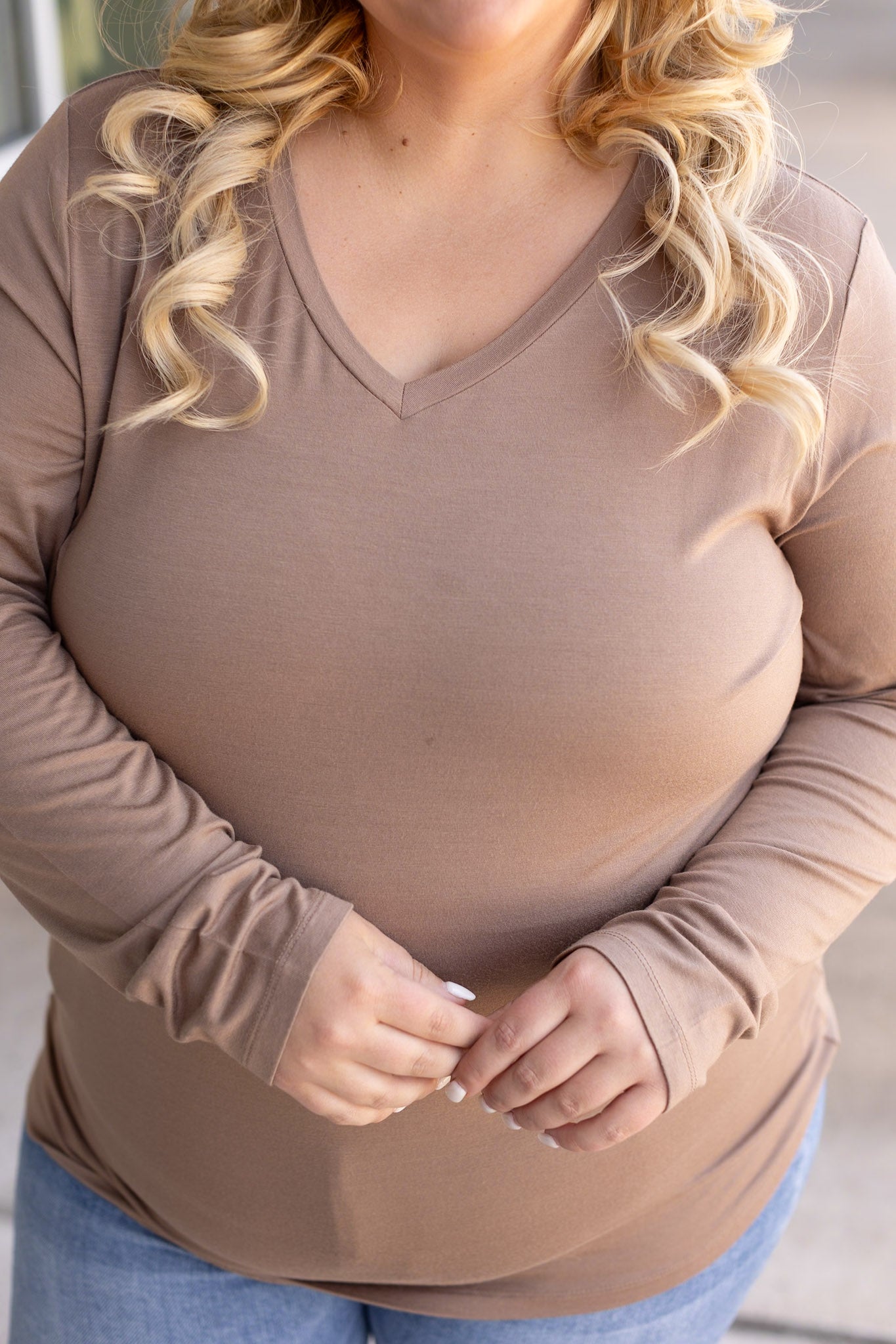 Larissa Long Sleeve - Mocha