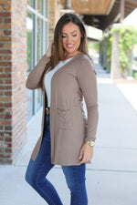 Load image into Gallery viewer, Classic Cardigan - Mocha
