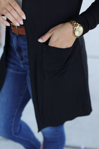 Classic Cardigan - Black