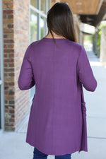 Load image into Gallery viewer, Classic Cardigan - Purple
