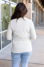 Load image into Gallery viewer, Leah Long Sleeve Top - Light Grey
