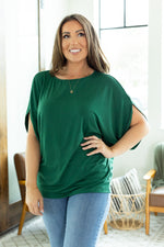 Load image into Gallery viewer, Darcy Dolman Top - Forest Green
