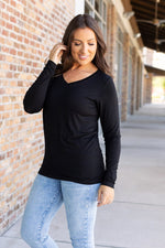 Load image into Gallery viewer, **Larissa Long Sleeve - Black
