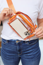 Load image into Gallery viewer, Clear Bag - Orange
